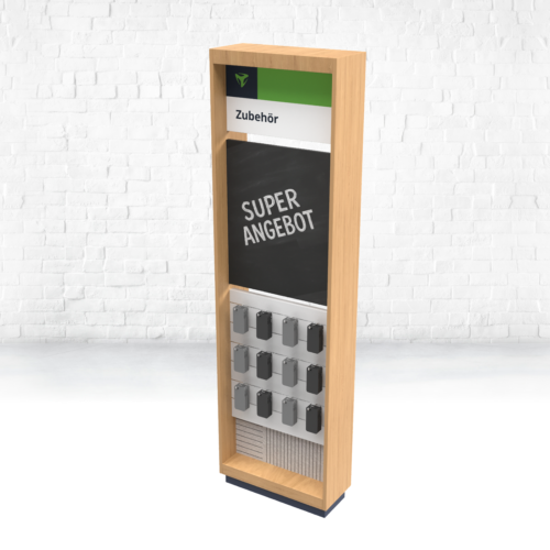 600 Modul | Tafel mit Blisterschienen