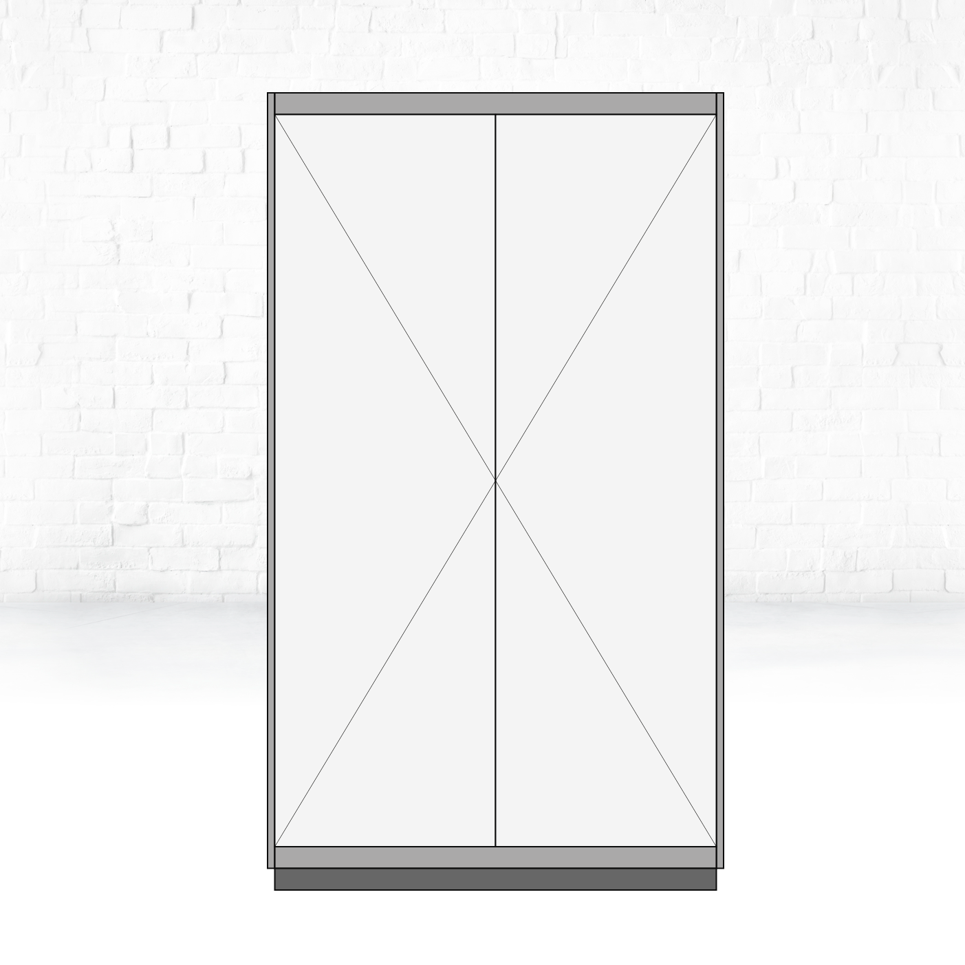 1200 Modul | Schrank mit Wechselmotiv