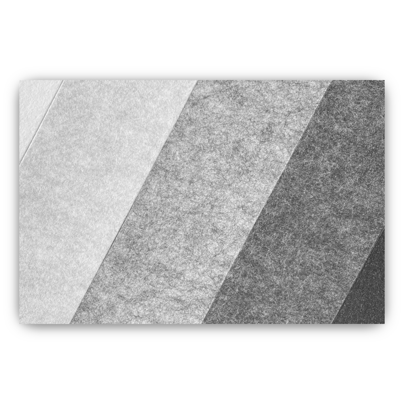 Modernes Akustikmaterial - Filz Grau